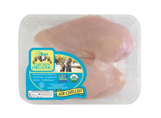 Chicken Breast, Boneless & Skinless, Frozen, Organic, Random Weight