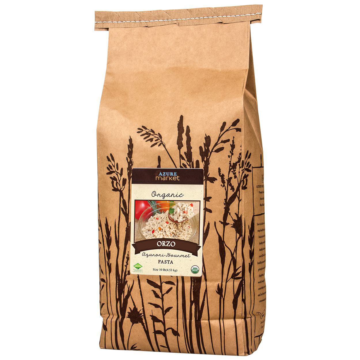 Orzo Azuroni Gourmet Pasta, Organic