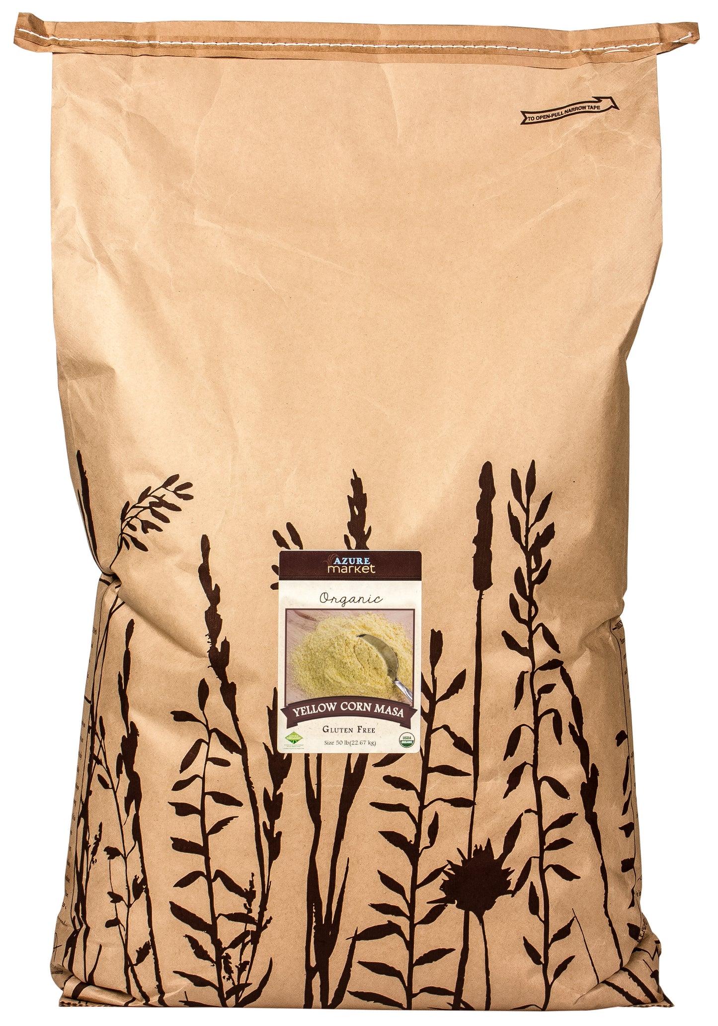 Yellow Corn Masa Flour Medium, Organic