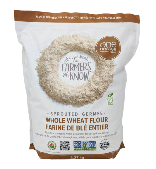 Sprouted Whole Wheat Flour, Organic