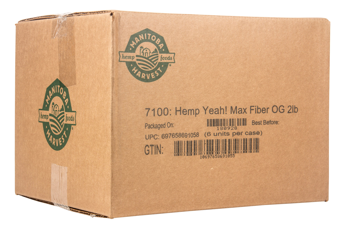Hemp Protein Powder, Pro Fiber, Organic