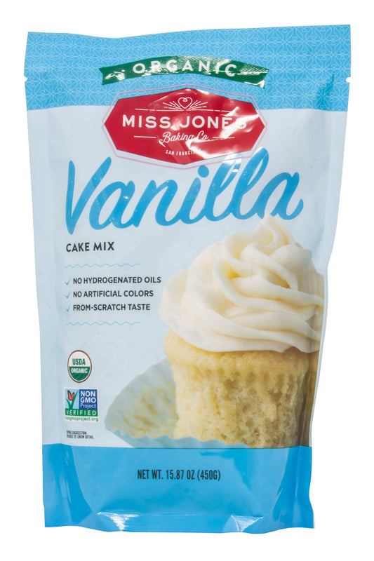 Cake Mix, Vanilla, Organic