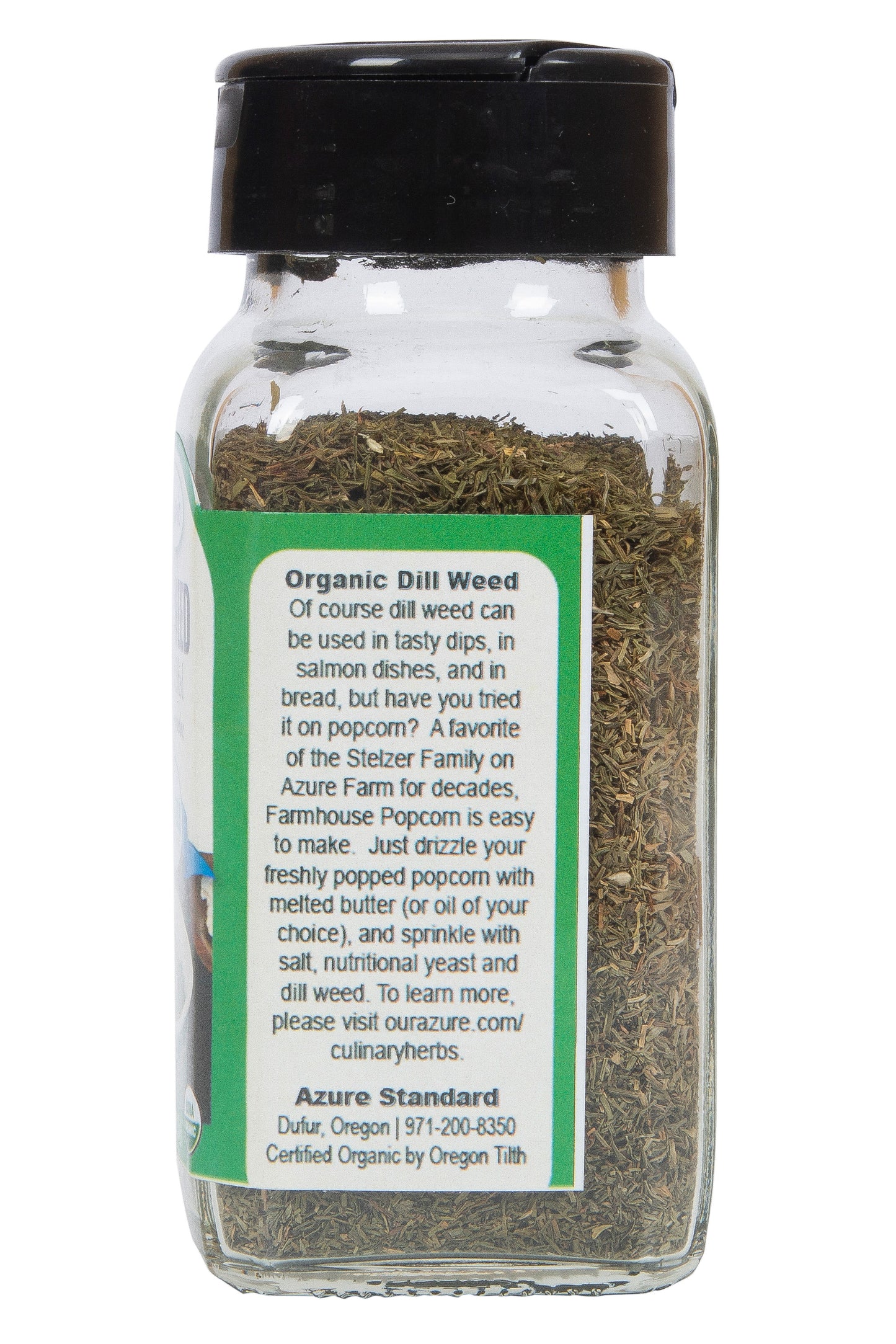 Dill Weed, Cut & Sifted, Organic
