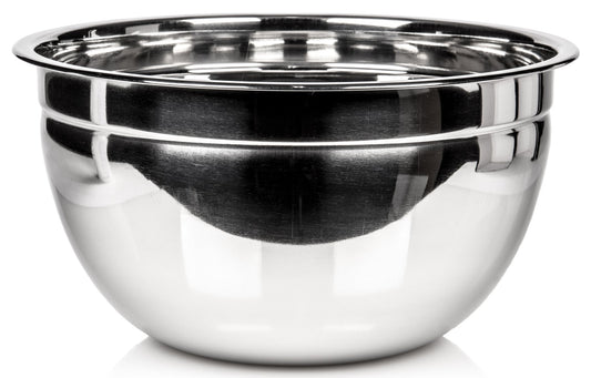 Mixing Bowl, Stainless Steel, Deep 8 Quart