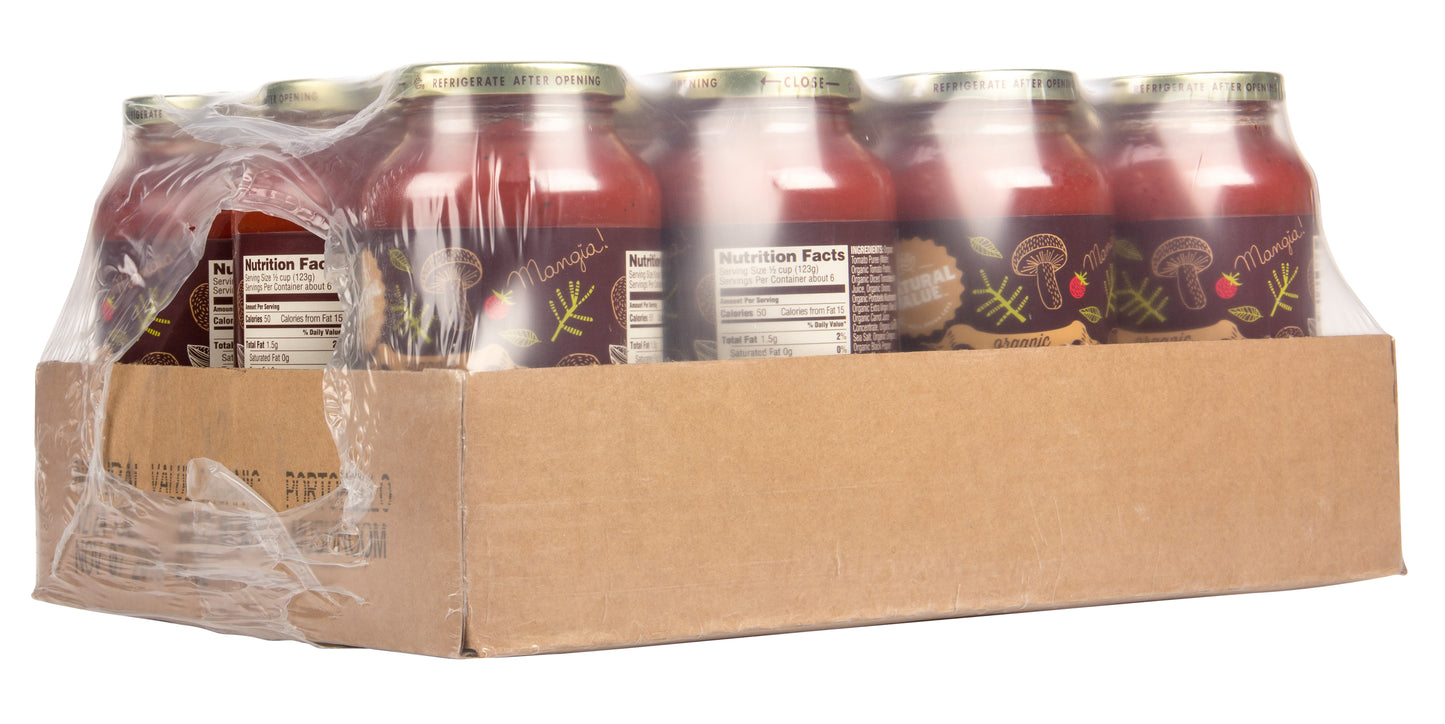 Pasta Sauce, Portabella Mushroom, Organic