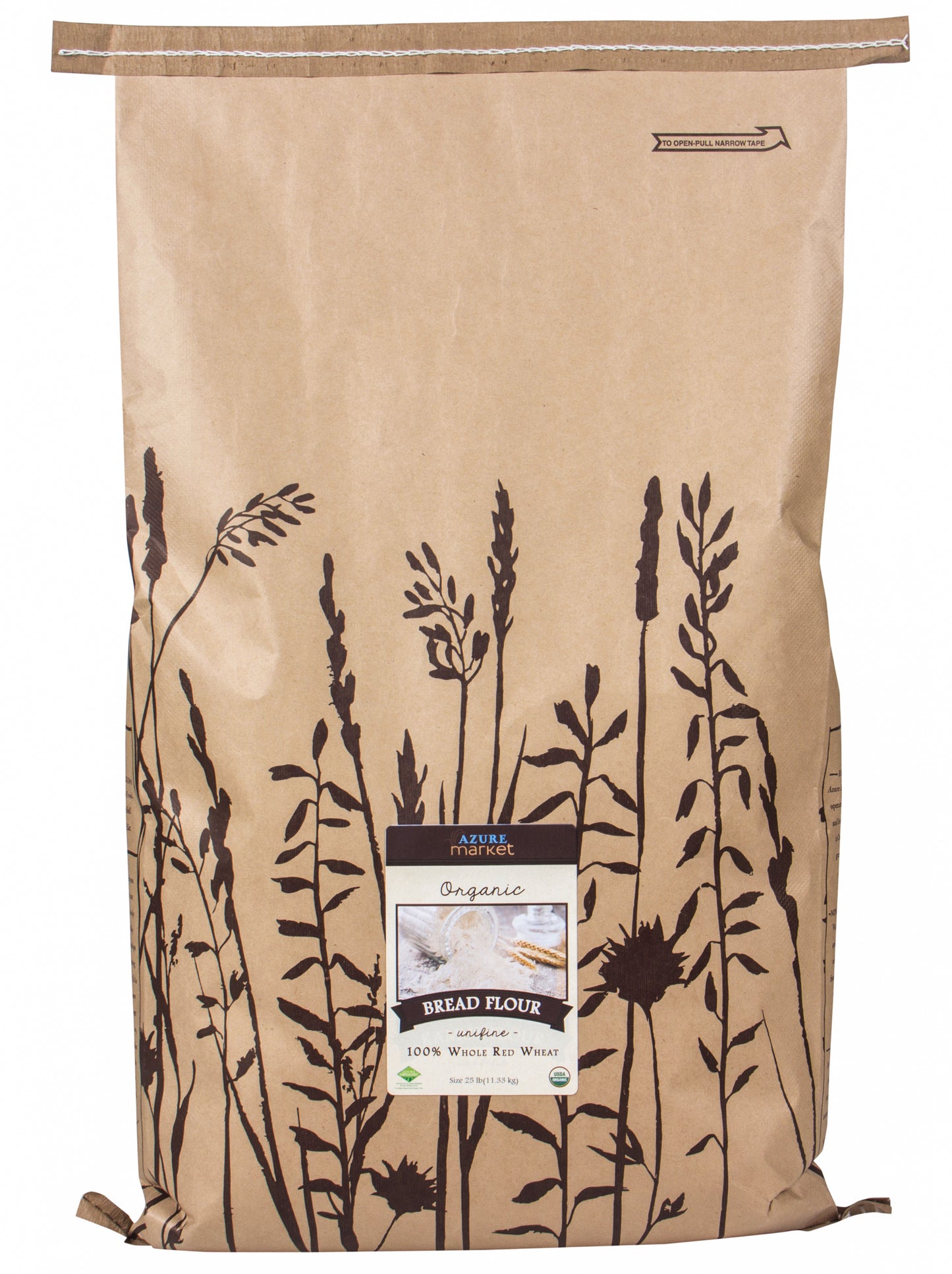 Bread Flour 100% Whole Red Wheat (Unifine), Organic