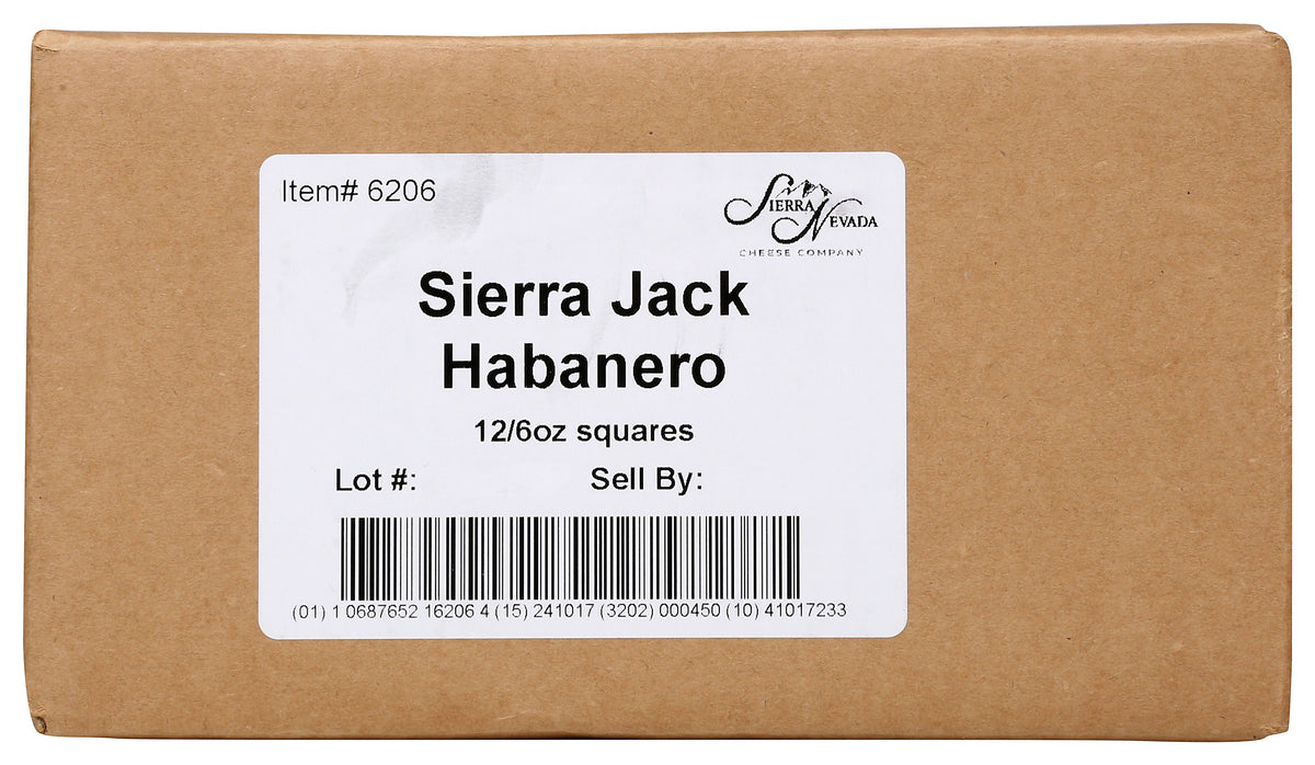 Cheese, Sierra Jack Habanero, Grass-Fed