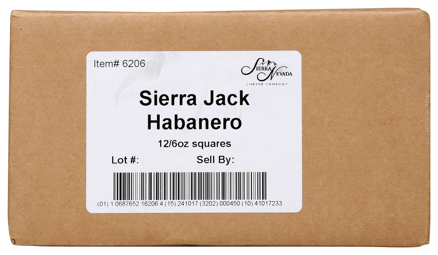 Cheese, Sierra Jack Habanero, Grass-Fed