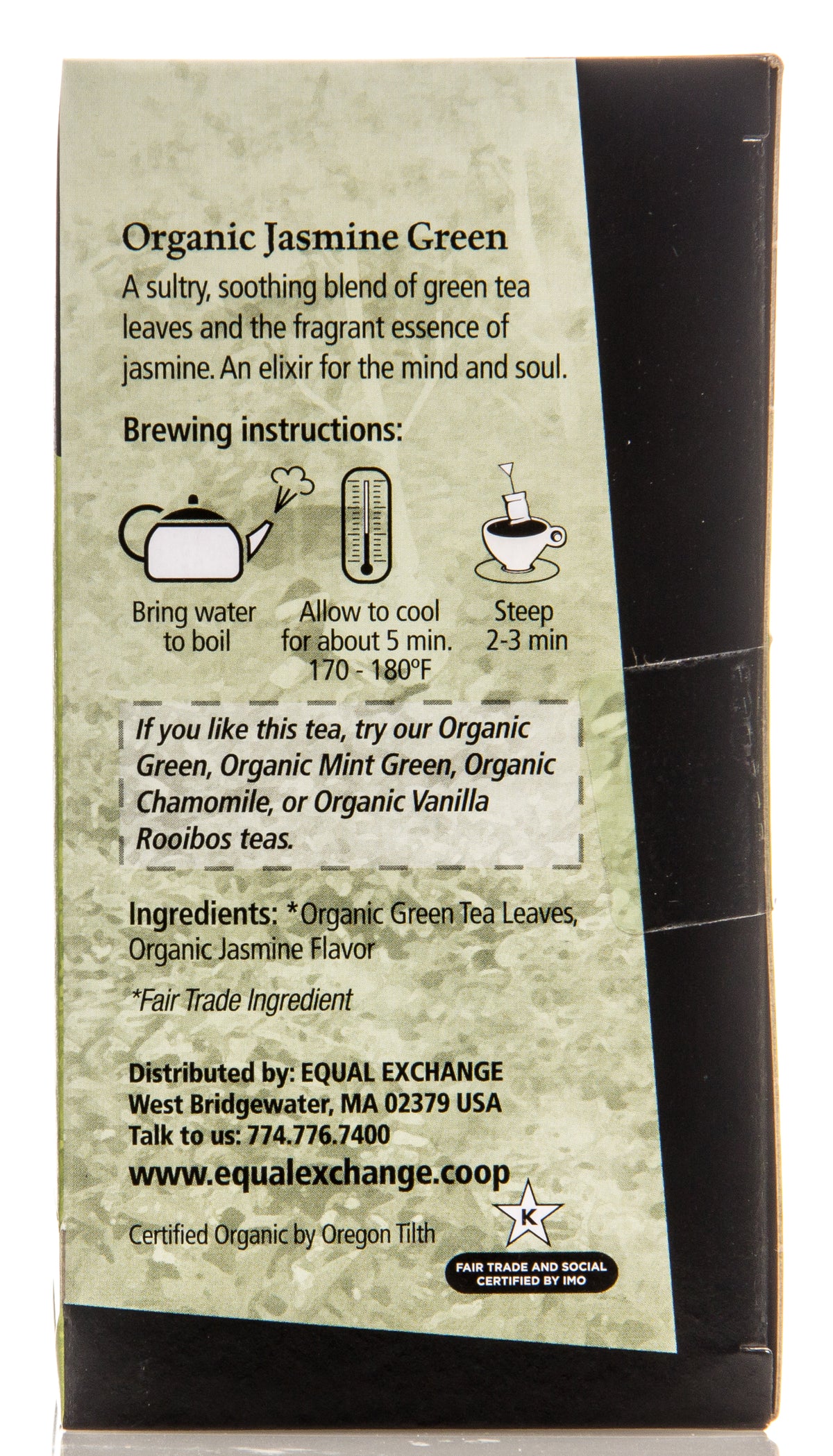 Jasmine Green Tea, Organic