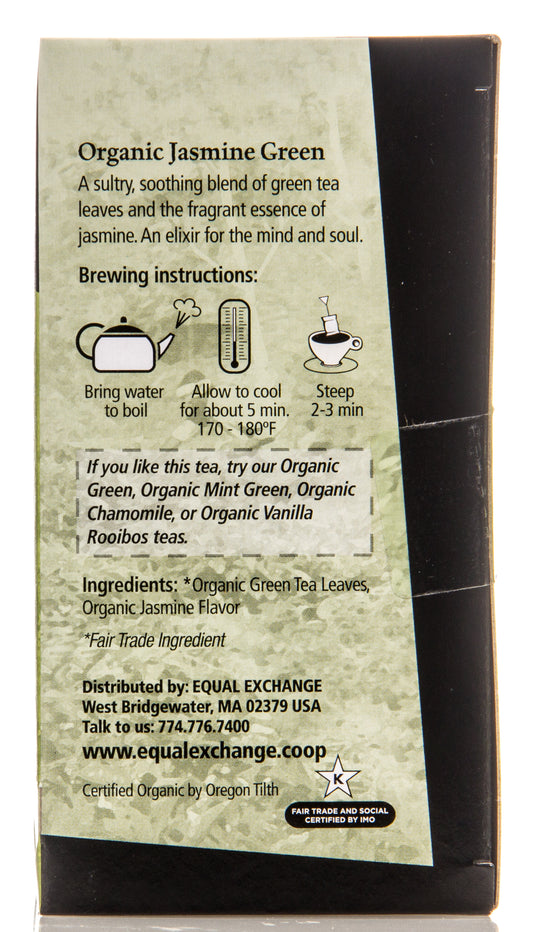 Jasmine Green Tea, Organic