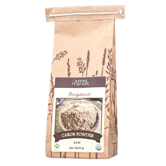 Pure Carob Powder, Raw, Organic