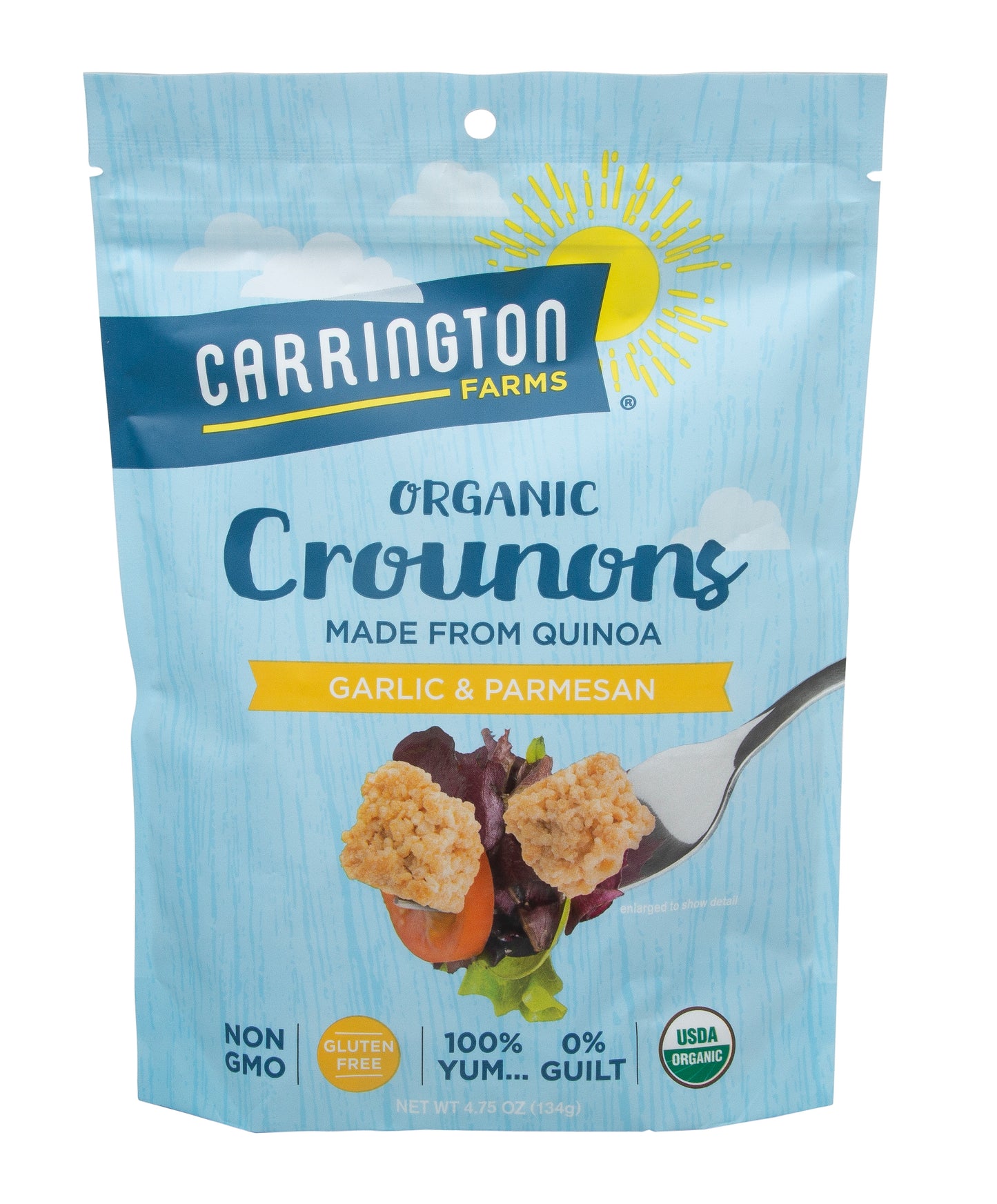 Crounons, Garlic & Parmesan, Organic