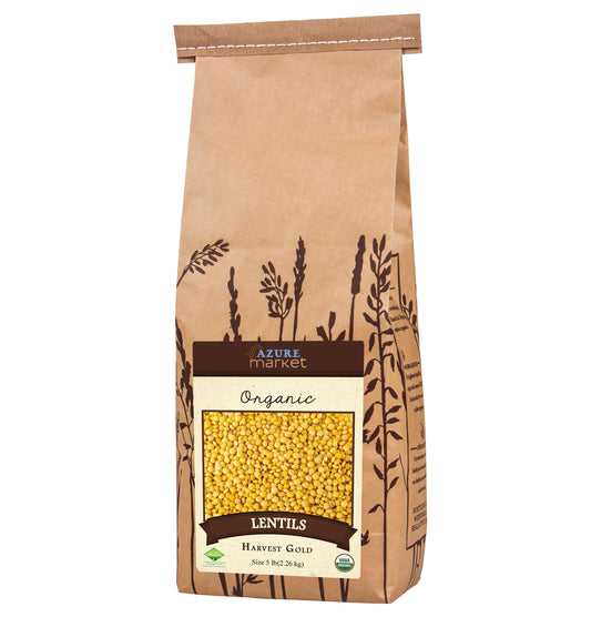 Lentils, Harvest Gold, Organic