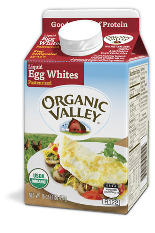 Liquid Egg Whites, Pasteurized, Organic