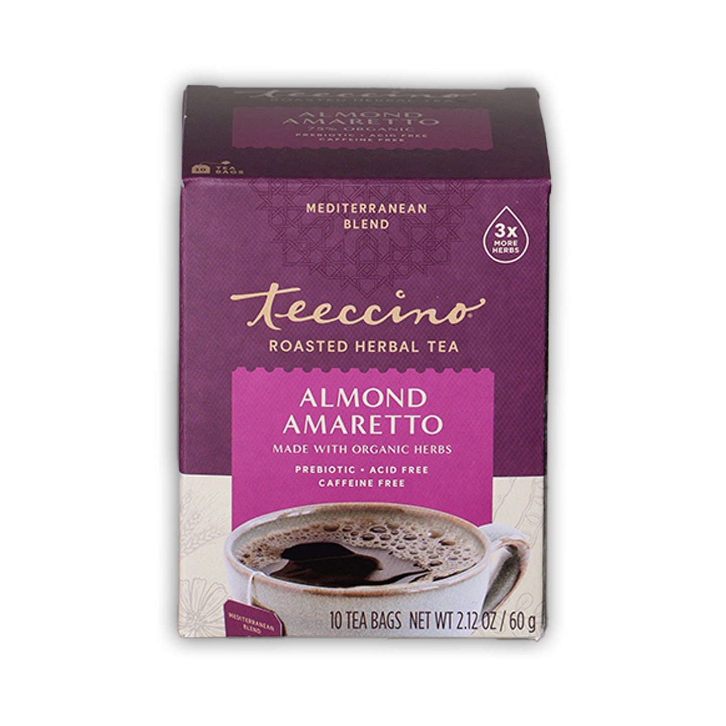 Almond Amaretto, Roasted Herbal Tea
