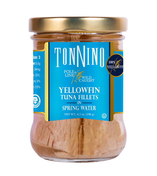 Tuna, Yellowfin Fillets in Spring Water