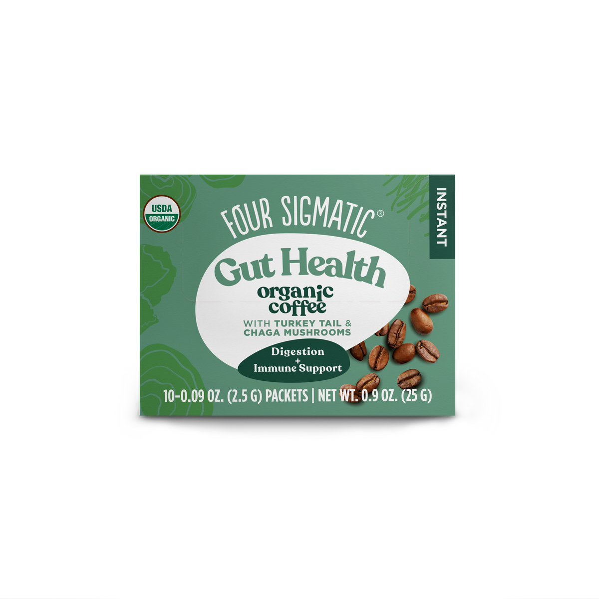 Gut Health Coffee, Instant, Organic