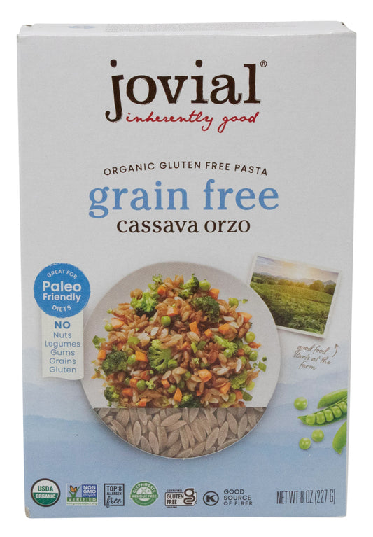 Pasta, Orzo, Cassava, GF, Organic