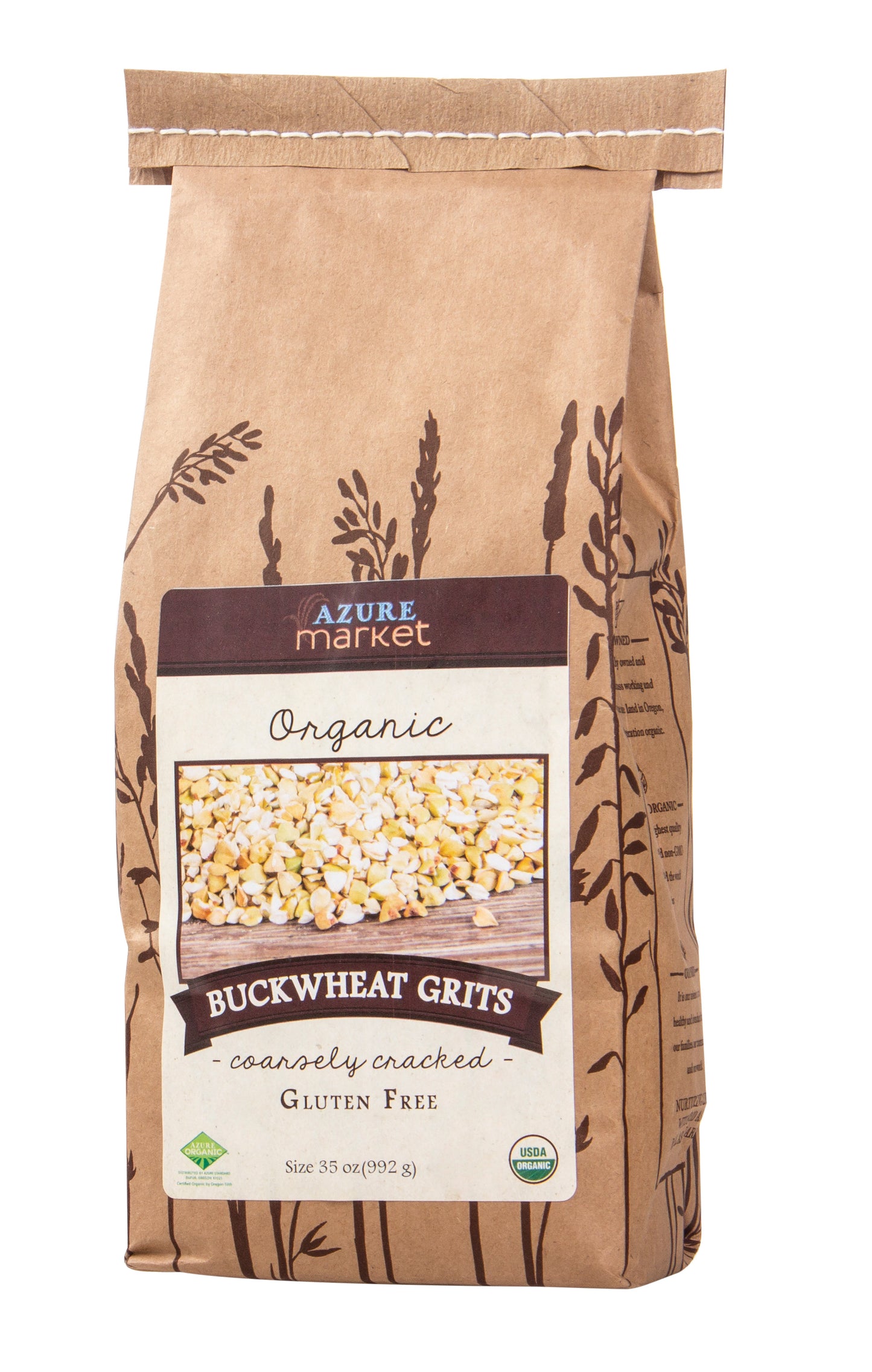 Buckwheat, Broken Groat Grits, Organic