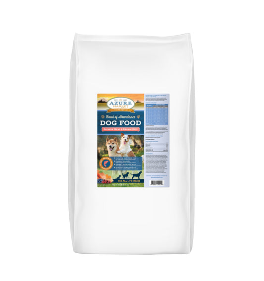 Dog Food, All Life Stages, Salmon Meal and Brown Rice