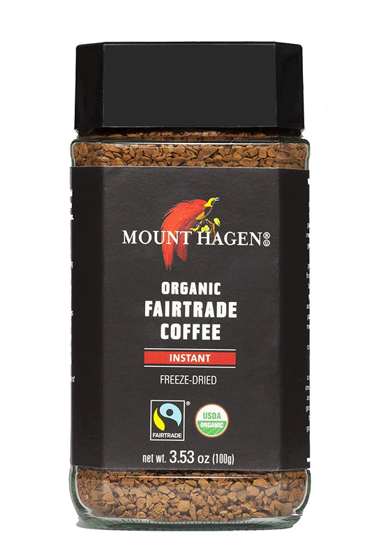 Instant Coffee, Freeze-Dried, Organic