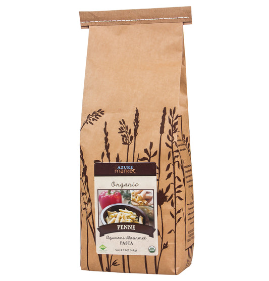 Penne Azuroni Gourmet Pasta, Organic