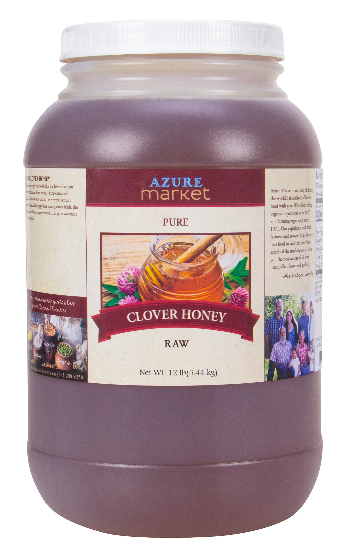 Honey, Raw, Clover