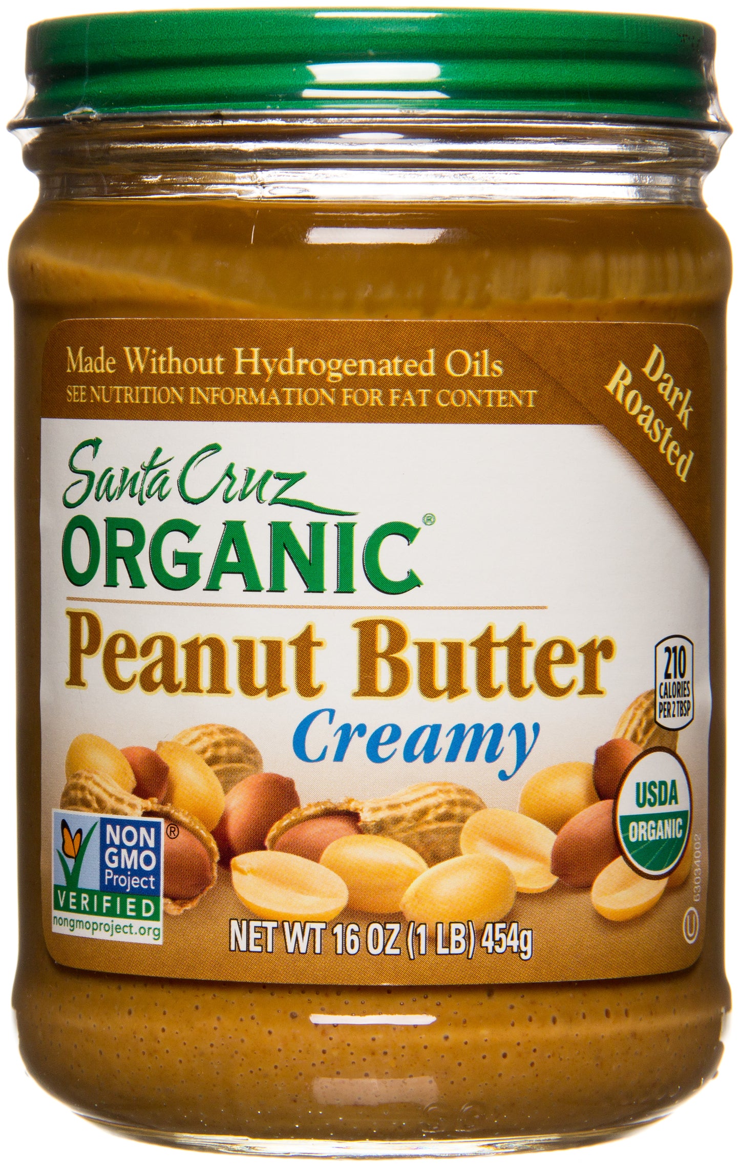 Peanut Butter, Dark Roasted, Creamy, Organic