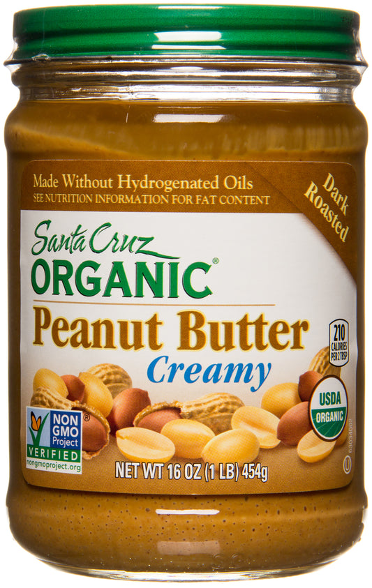 Peanut Butter, Dark Roasted, Creamy, Organic