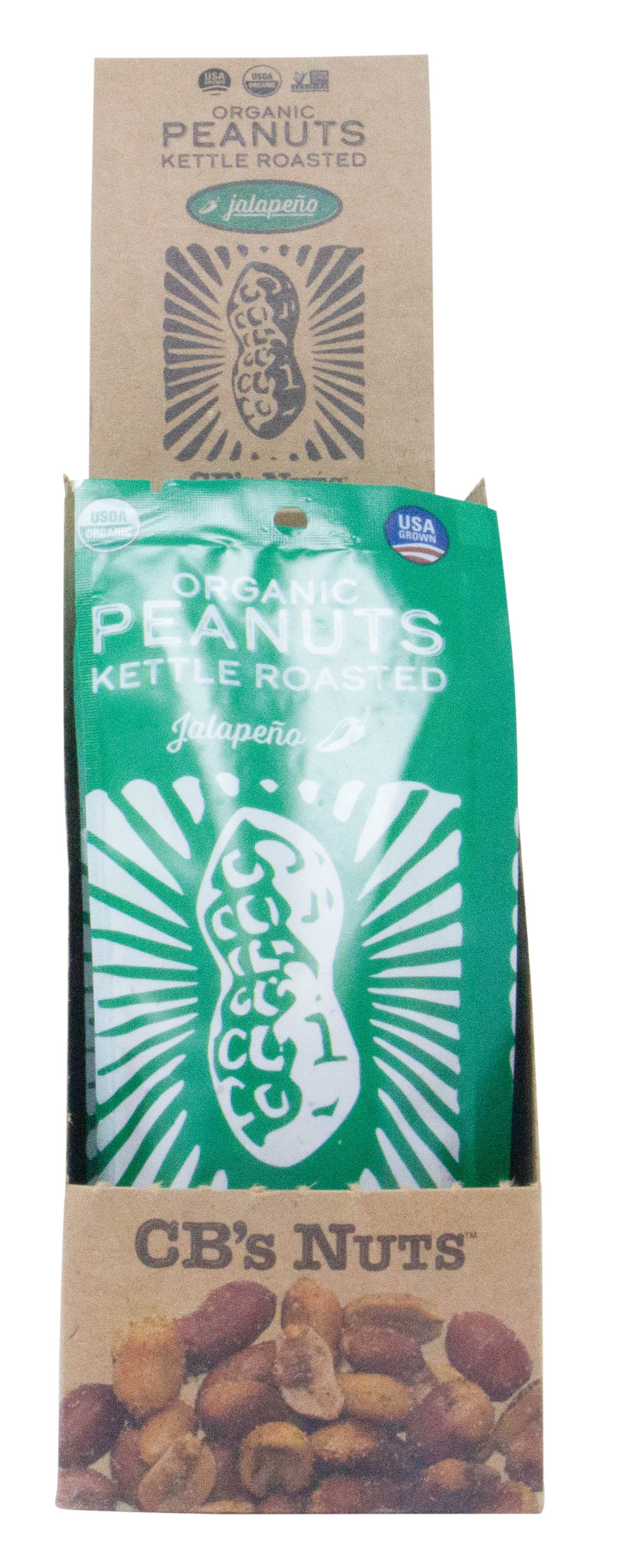Peanuts, Kettle Roasted, Jalapeno, Organic