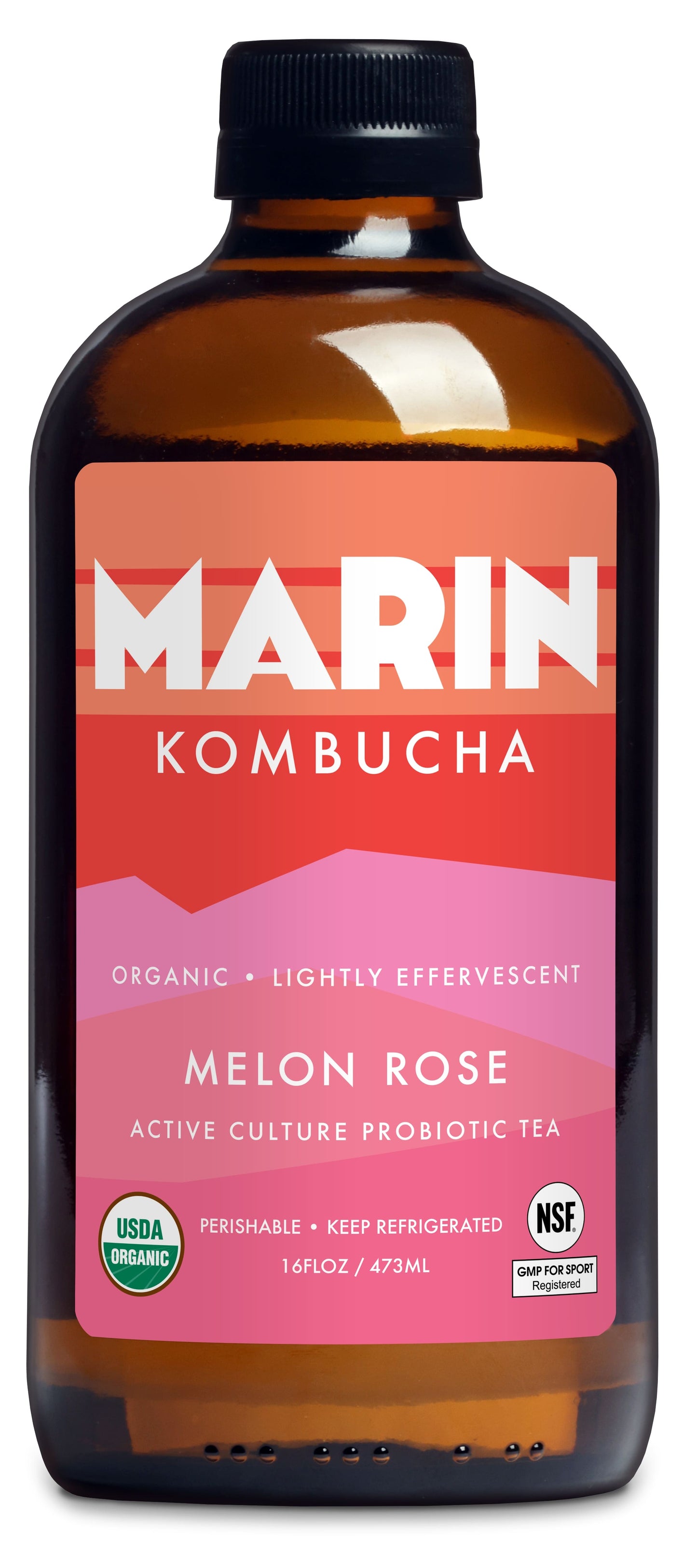 Kombucha, Melon Rose, Organic