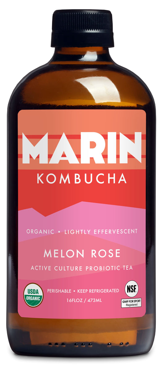 Kombucha, Melon Rose, Organic