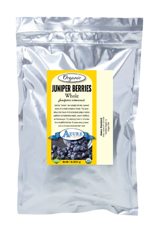 Juniper Berries, Whole, Organic