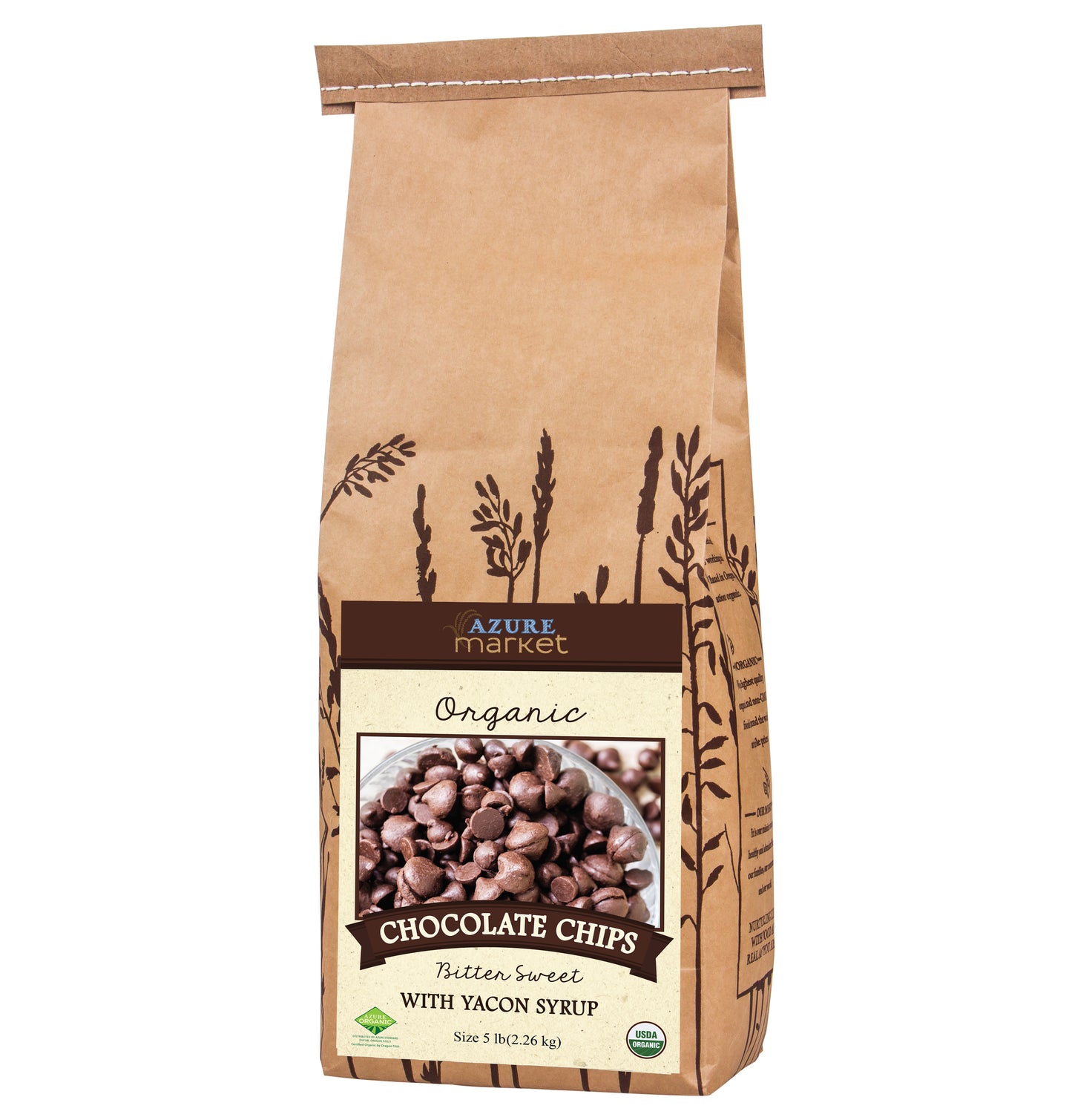 Chocolate Chips, Bitter Sweet, Yacon Syrup, Organic