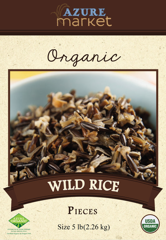 Wild Rice, Pieces, Organic