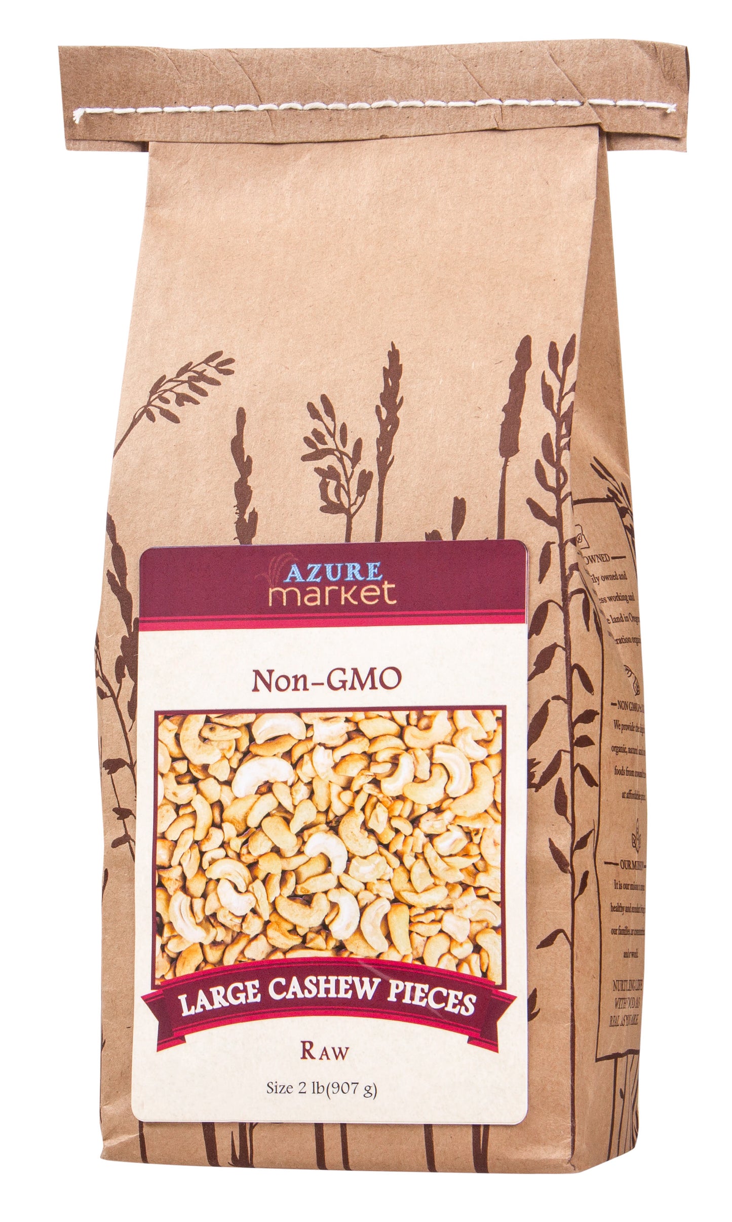 Cashews, Raw, Large White Pieces