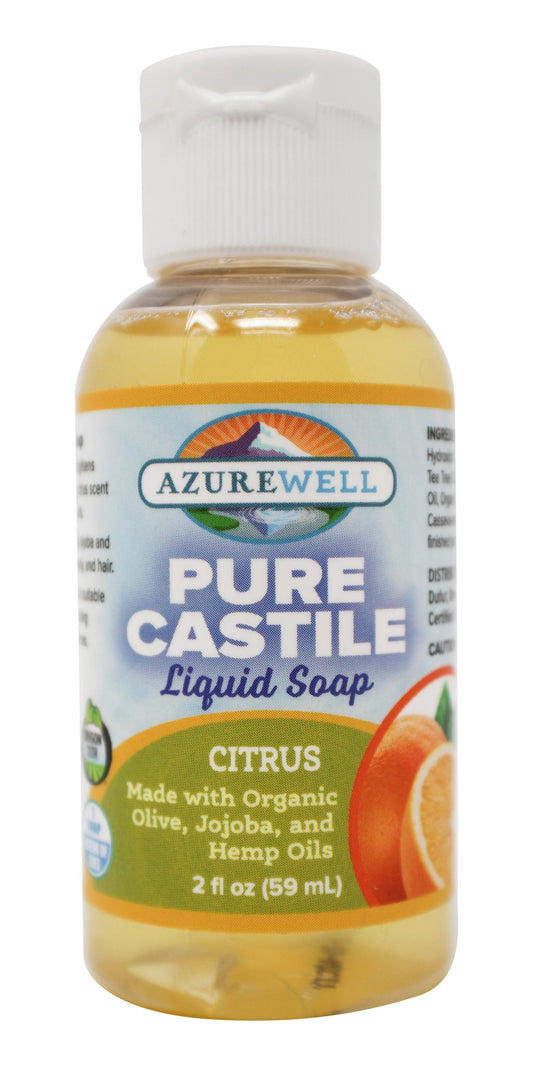 Castile Liquid Soap, Pure, Citrus, Organic