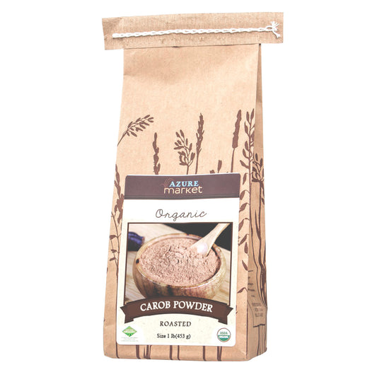 Pure Carob Powder, Roasted, Organic