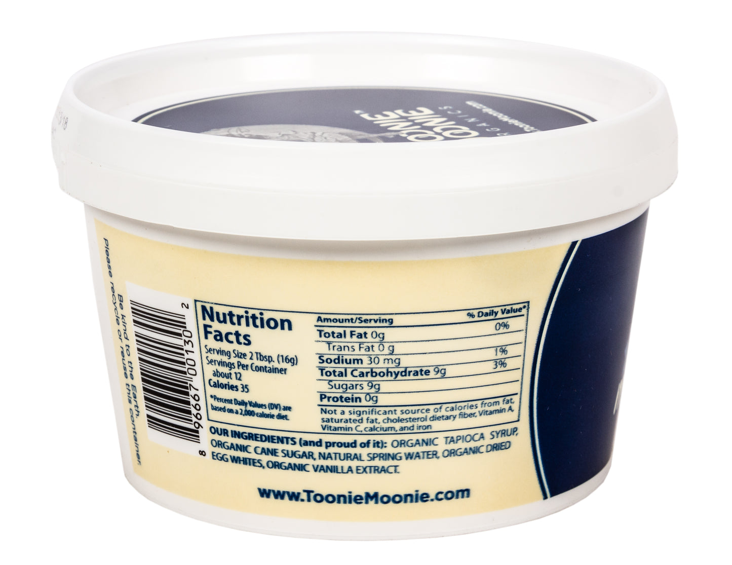 Marshmallow Creme, Vanilla, Organic