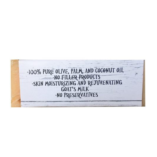 Goat Milk Bar Soap, Handcrafted, Lemongrass & Lavender, All Natural