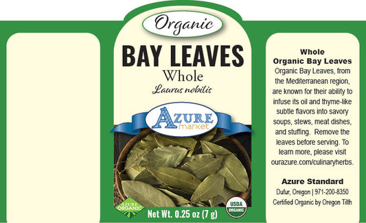 Bay Leaves, Whole, Organic