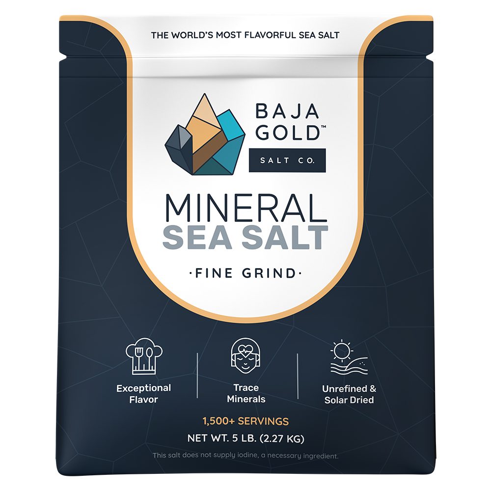 Mineral Sea Salt, Fine Grind
