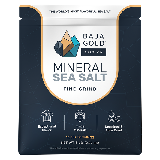 Mineral Sea Salt, Fine Grind