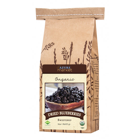 Blueberries, Sweetened, Dried, Organic