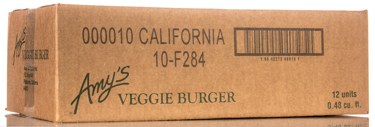 California Veggie Burger, Frozen