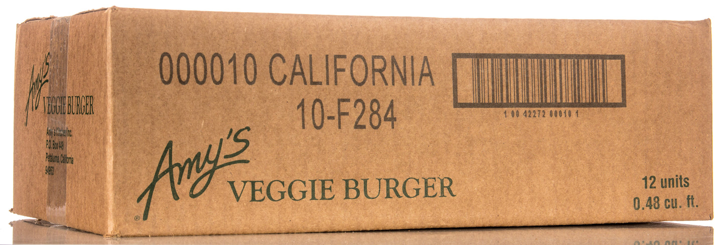 California Veggie Burger, Frozen