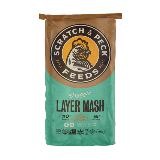 Chicken and Duck Feed, 16%, Soy and Corn Free, Organic