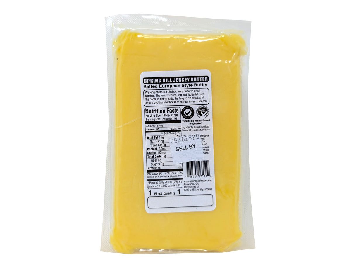 Fresh Butter, Salted, Grassfed