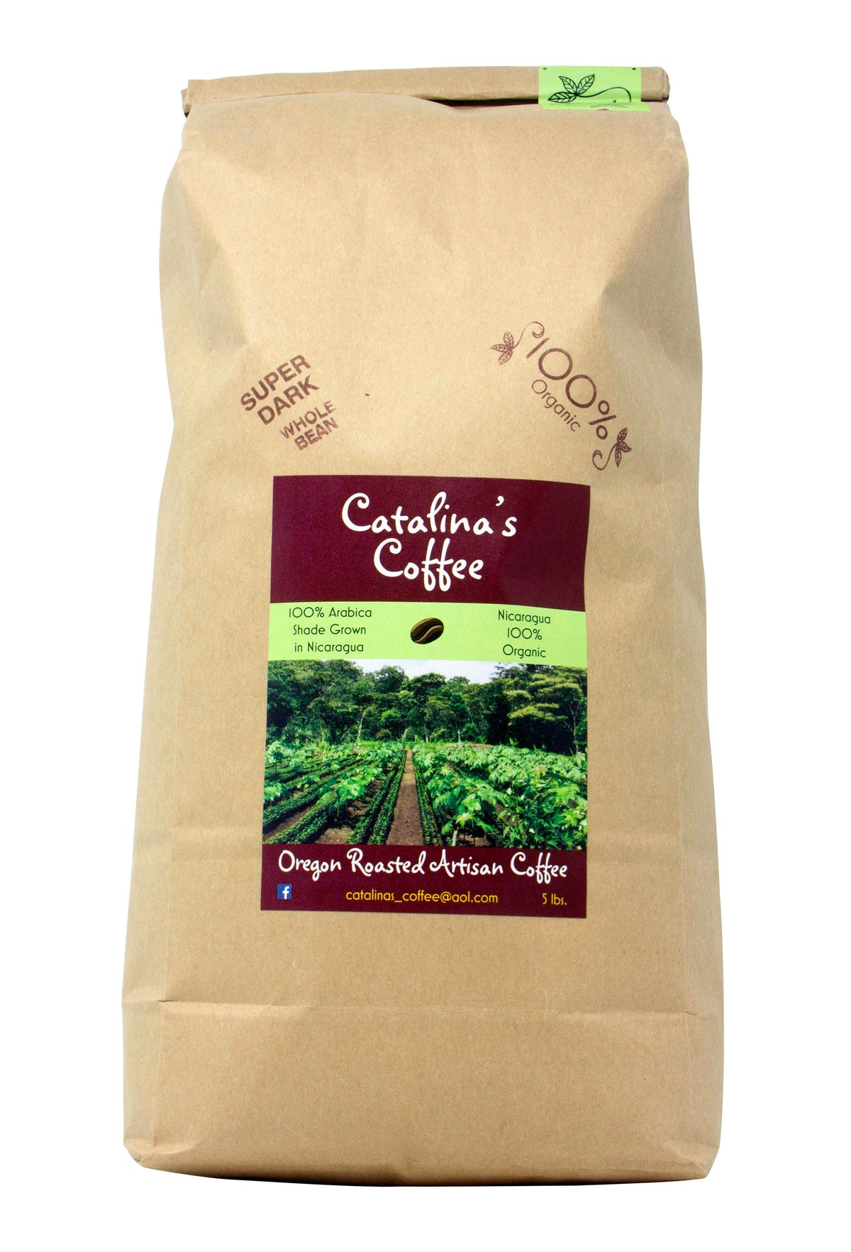 Coffee, Whole Bean, 100% Arabica Super Dark