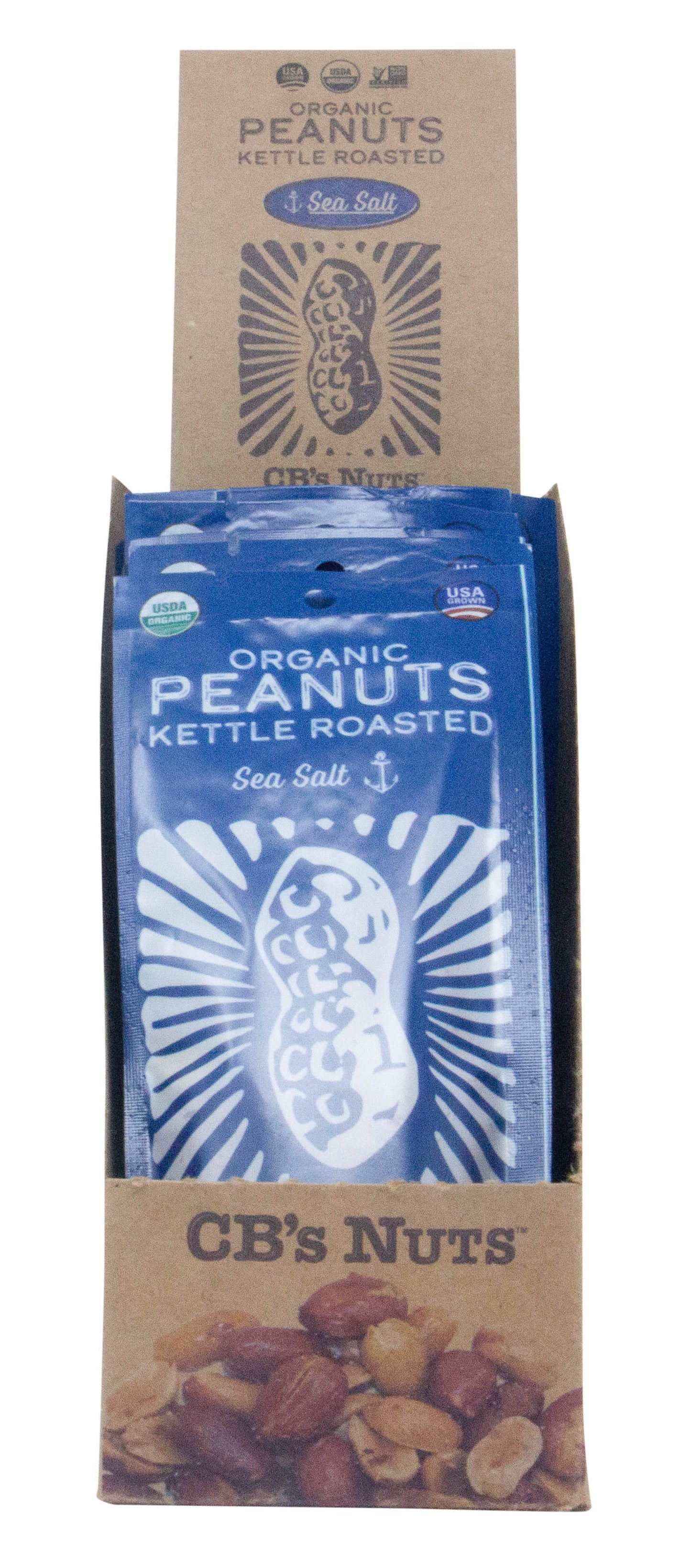 Peanuts, Kettle Roasted, Sea Salt, Organic